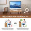 Adayla Manufactured Wood Monitor Stand