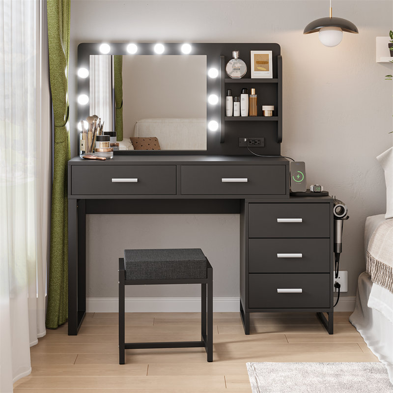 Bureau de coiffeuse 47 "avec lumières