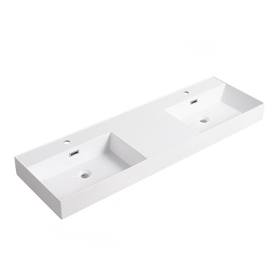 60 Inch Bathroom Resin Sink