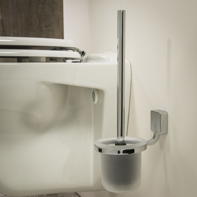 Tiger Toilet Brush and Holder Impuls Chrome 11 x 15.3cm