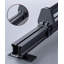 Porte-pantalons rétractable avec rail coulissant-104838983