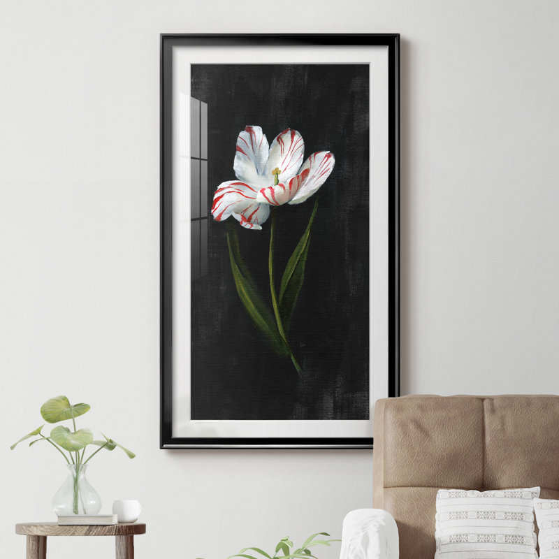 Master Botanical I - Reproduction d'art graphique sur papier encadré, Cadre noir, H 10,5 po x l 18,5 po x P 1,5 po