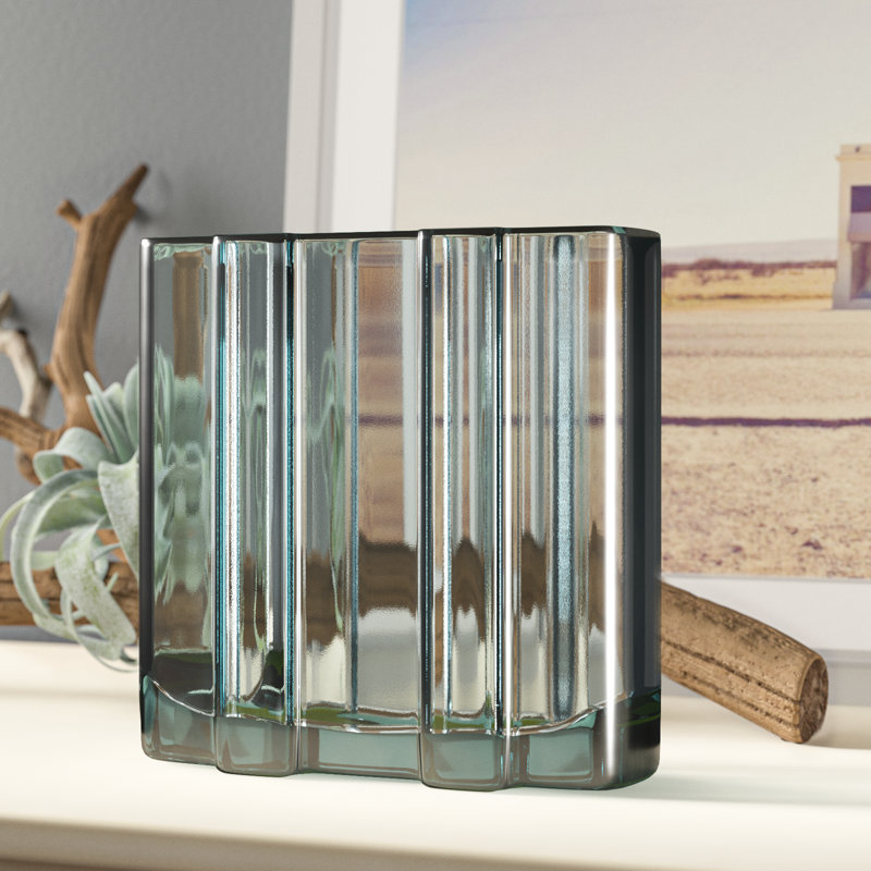 Cordeline 6.25'' Handmade Glass Table Vase