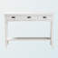Console d'entrée de style français à 3 tiroirs Jahkeim, H 31,83 po x l 45,07 po x P 12,85 po-1991697866