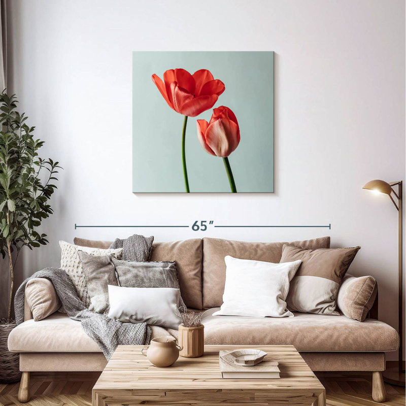 Harnek Lovely Red Tulips