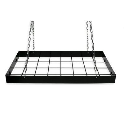Steel Rectangle Wall Mounted Pot Rack