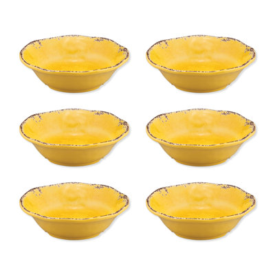 Kiraz Crackle Melamine Salad Bowl Set