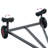 Vidaxl Grey Steel, Plastic Large Boat Trailer Rectangular Industrial