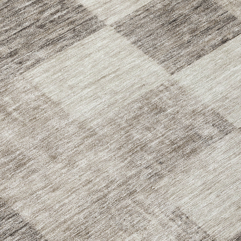 Tapis d'intérieur / extérieur brun Elise , 8 pi x 8 pi