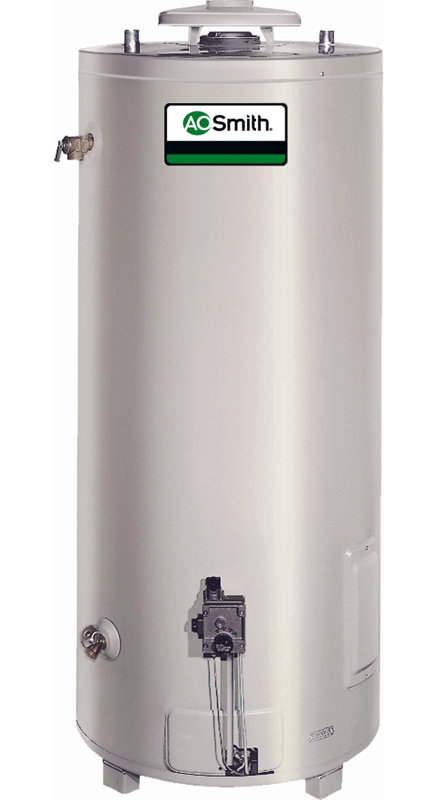 Type de réservoir commercial à chauffage à eau par chauffage à gaz nat 98 gal conductionnelle 75 100 btu