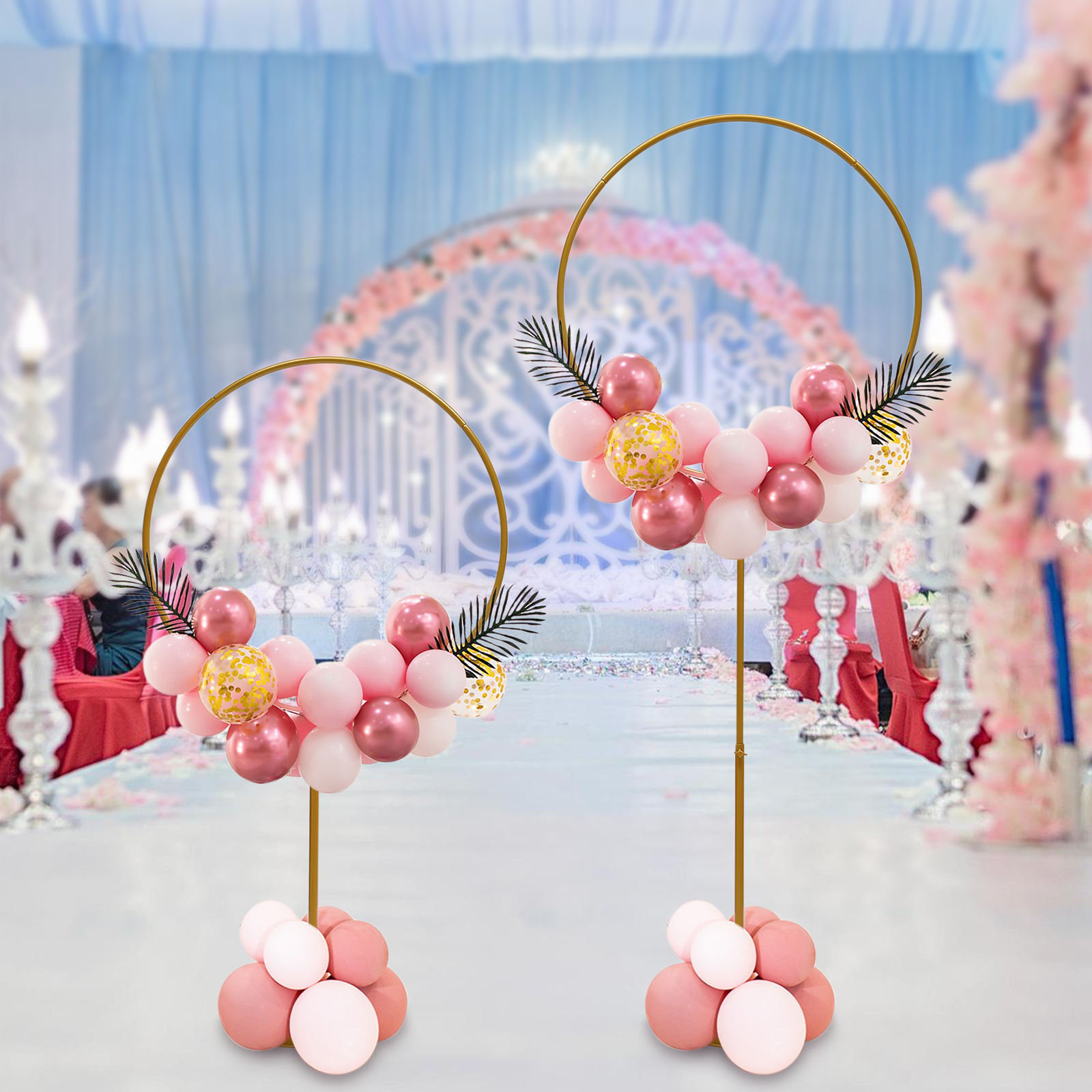 Ballon With Rackets YXSUN Adjustable Balloon Lead Brackets Metal Stand & Reviews - Wayfair ...