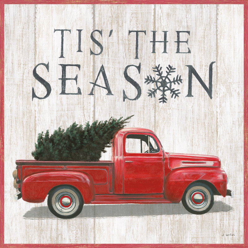 Affinité de Noël, H 36 po x l 36 po, Cadre simple noir, Oui