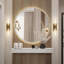 Zolee Dimmable Glass and Brass Wall Sconce-199857046