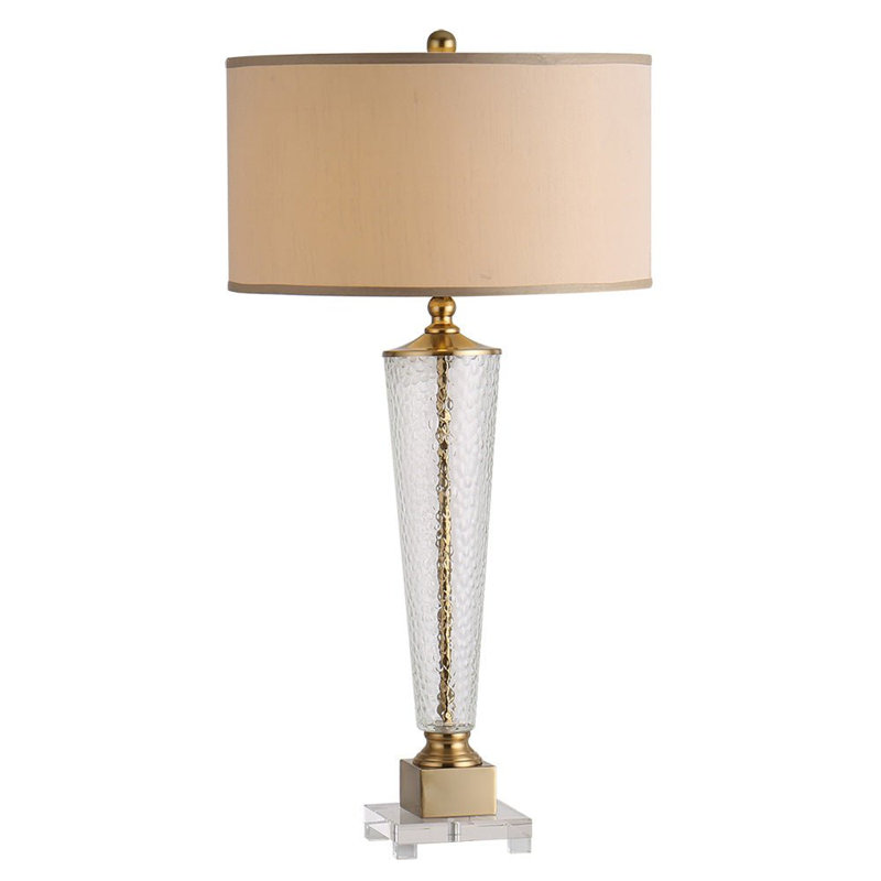 Eloise 33 Inch Glass Table Lamp