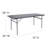 Mankirat 8 Person 72'' L Training Table