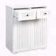 Laundry Cabinet with 2 Removable Baskets and 2 Drawers