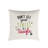 Embroidered Sunbrella® Outdoor Throw Pillow