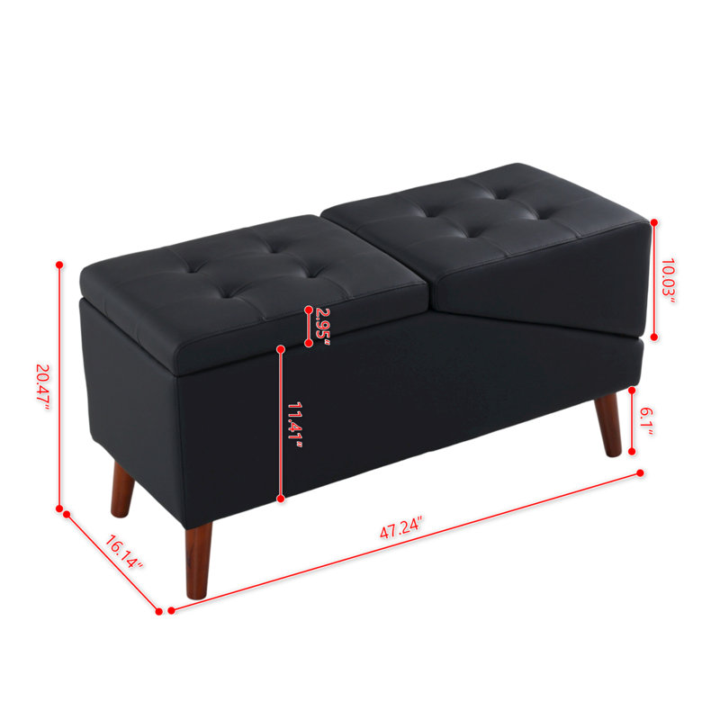 Repose-pieds convertible 2-en-1 pour rampe d'escalier pour petits chiens et chats, Noir