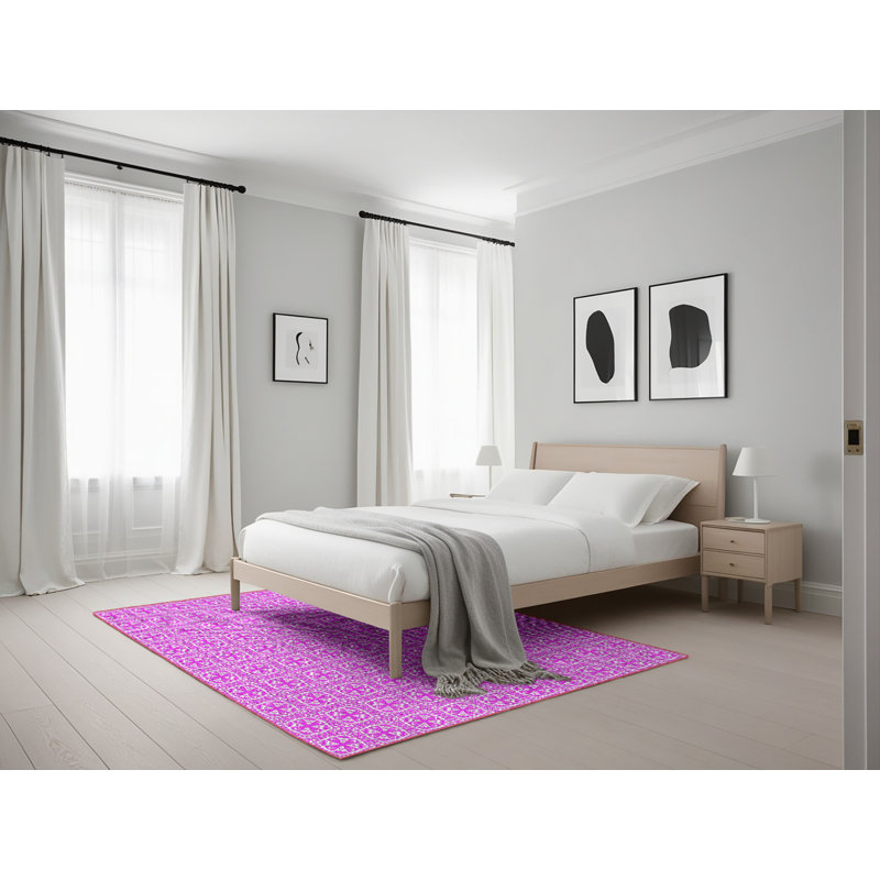 Tapis violet, Rectangle 5 pi x 7 pi