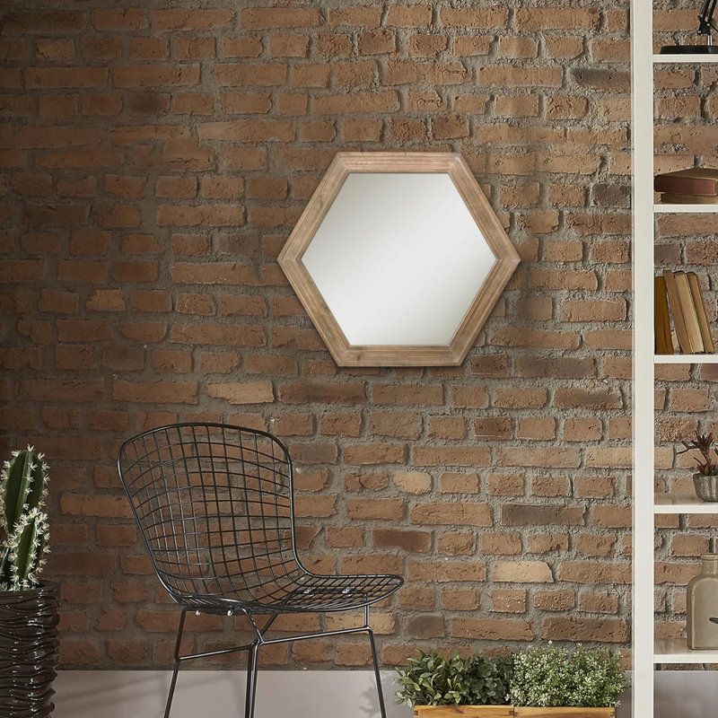 Hexagon Wall Mirror