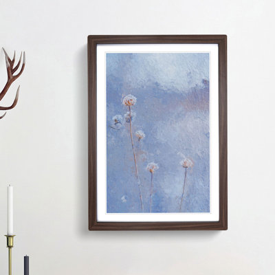 View of the Wild Flowers - Picture Frame Painting Print