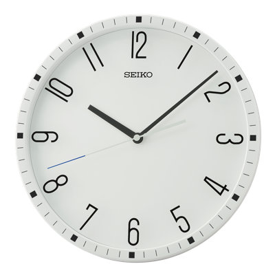 QXA818WRH Wall Clock, White