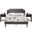Ensemble de chambre à coucher et de table de chevet 3 pièces Kempst-1101969483-1101969482