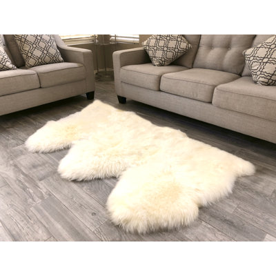 Tapis crème foncé luxueux Wickstrom
