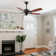 52" Alzata 5-Blade Standard Ceiling Fan with Remote Control and Light Kit