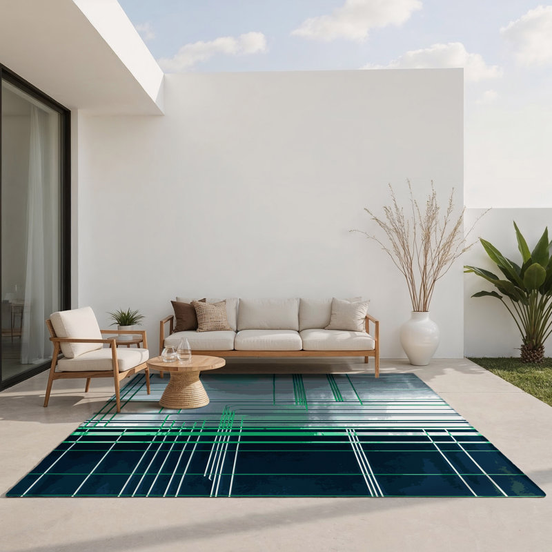 Tapis intérieur et extérieur en fils Lightyears, Rectangle 1 pi 6 po x 2 pi 6 po