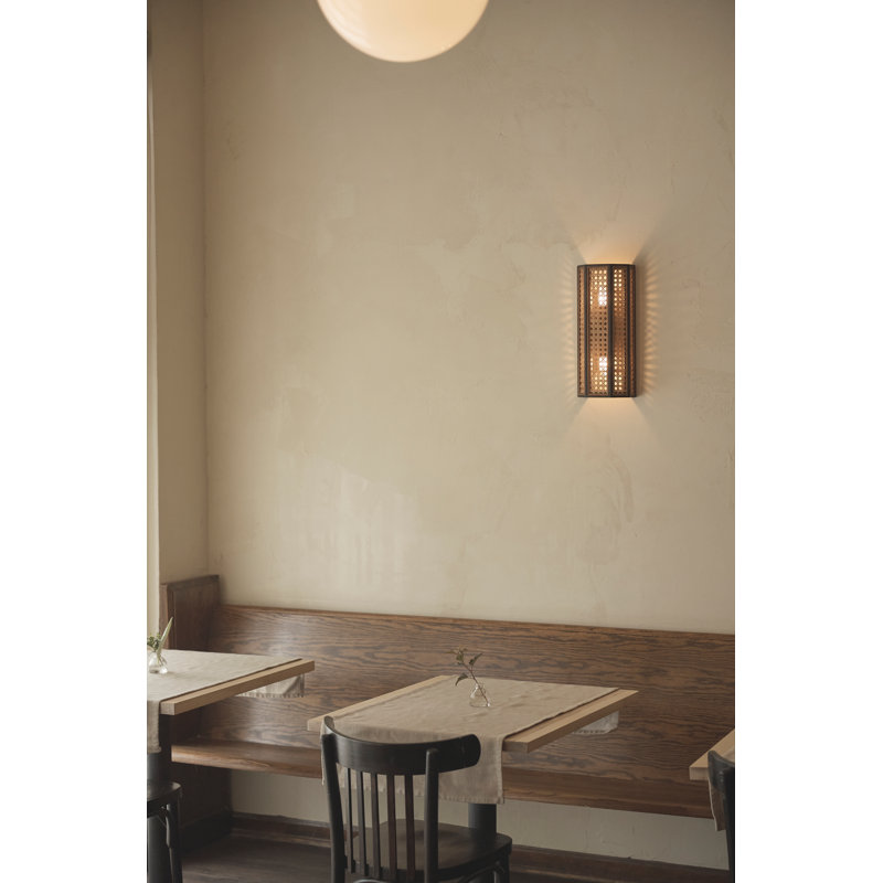 Gunther Pendant Light, Aged Brass, 12.25" H x 11" W x 11" D