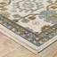 Tapis oriental floral / ivoire Eldyn-536455679