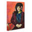Portrait Of A Woman by Henry Lyman Sayen - Wrapped Canvas Painting-61837055