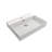 BOCCHI Milano 18.31'' Fireclay Rectangular Bathroom Sink with Overflow-90558739-94265130