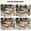 7 - Person Patio Dining Set with Rectangular Table
