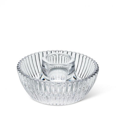 Ribbed Round Taper Candle Holder