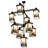 Deshawna 9 - Light Steel Dimmable Square / Rectangle Chandelier