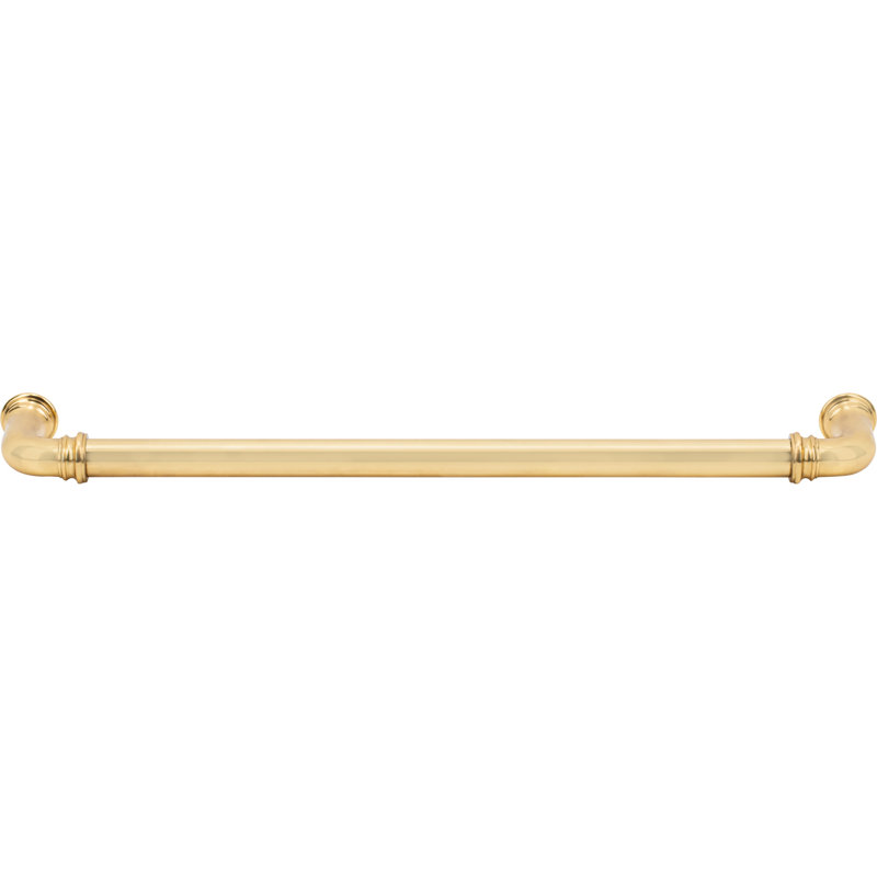 Ronan 12" Center to Center Appliance Pull, Polished Brass