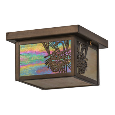Rustic Lodge 1 - Light Flush Mount