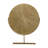 Vonny Gold Metal Carved Starburst Decorative Sculpture with metal stand-236271434-236271429