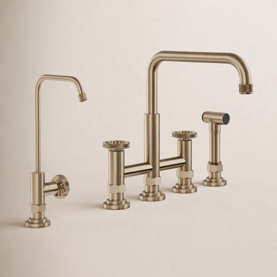 Kraus Urbix Bridge and Filter Faucet Combo