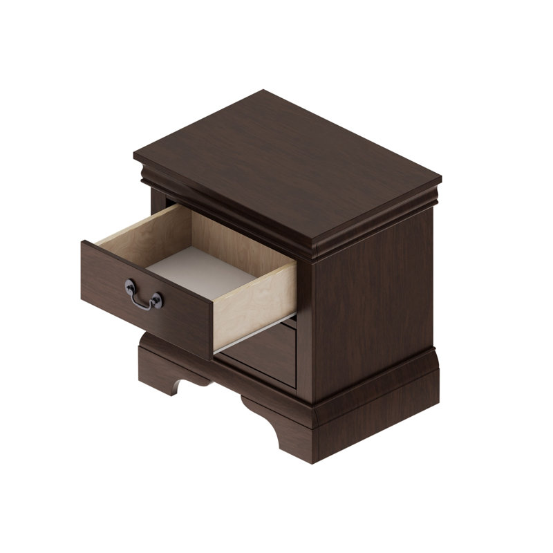 Table de chevet classique, Cerisier