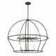 Roumel 15 Light Metal Geometric Chandelier