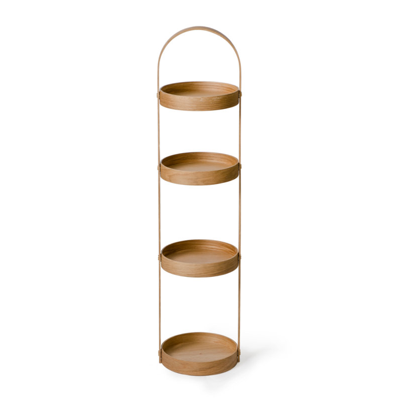 Mezza 34" H x 8" W x 8" D Storage Rack