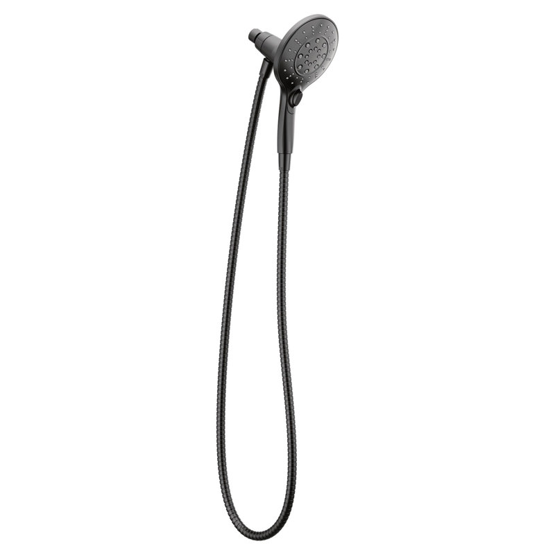 Pomme de douche à main multifonction avec Magnetix Engage, Noir mat