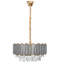 AGUARICO Glass Brass Chandelier