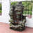 Waddell Weather Resistant Floor Fountain with Light