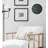 QXA816KRH Wall Clock, Black