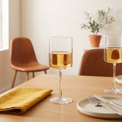 Modo 13.5 oz. Crystal White Wine Glass