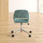 Primeaux Velvet Scandinavian Desk Chair-30562711